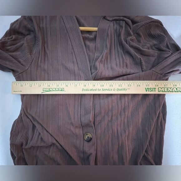 Maurice’s Solid Button Front Duster Cardigan-XXL - Picture 3 of 6